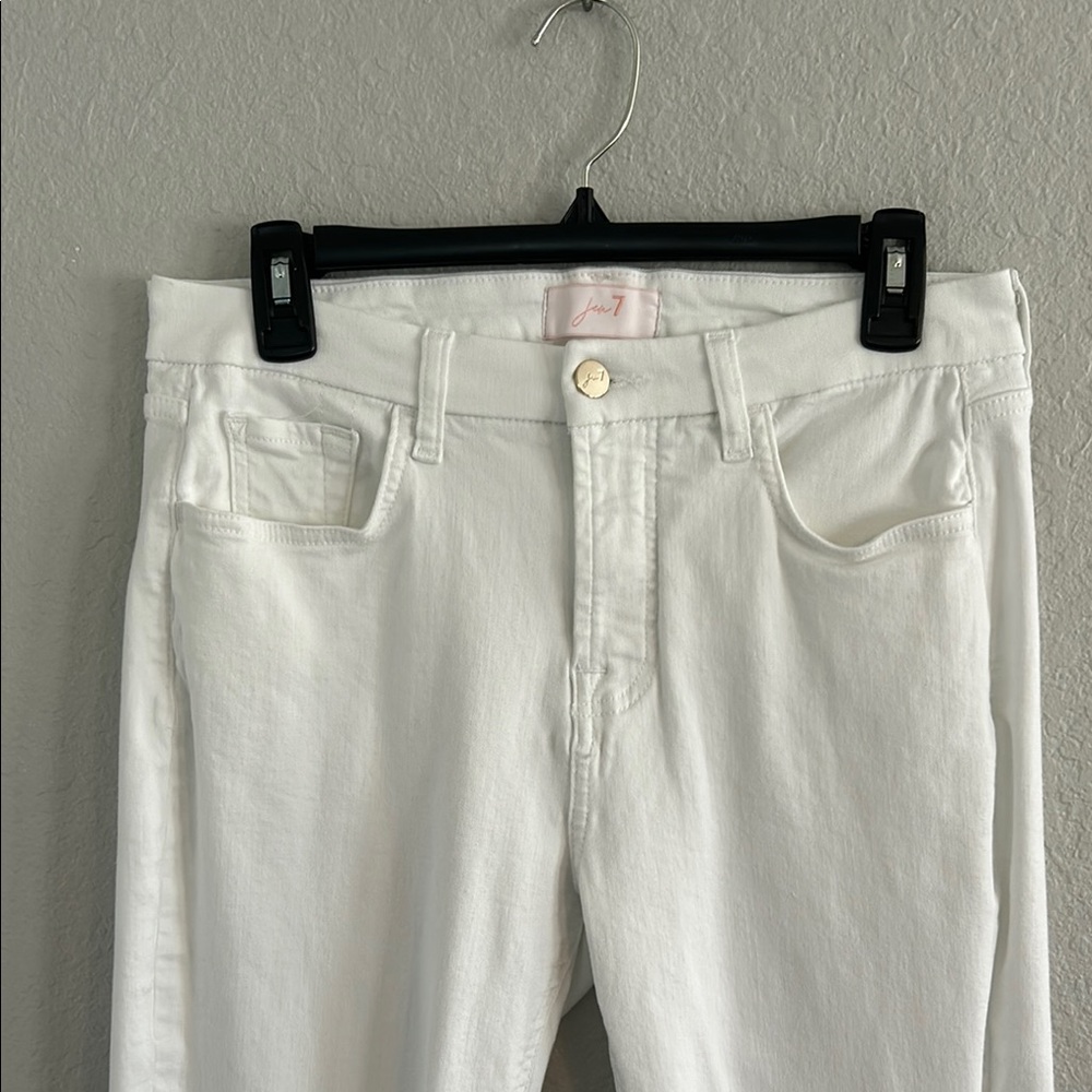 White Denim Jeans - Picture 3 of 11